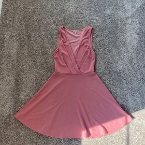 Charlotte Russe mauve women’s dress, size small.